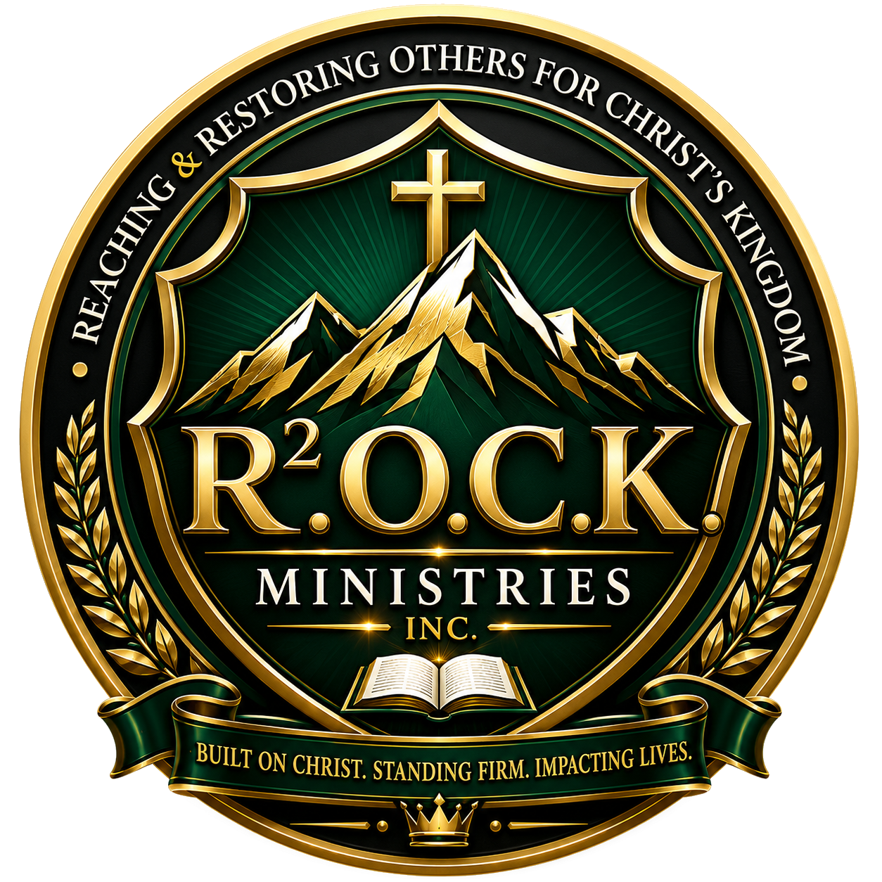 R².O.C.K. Ministries crest